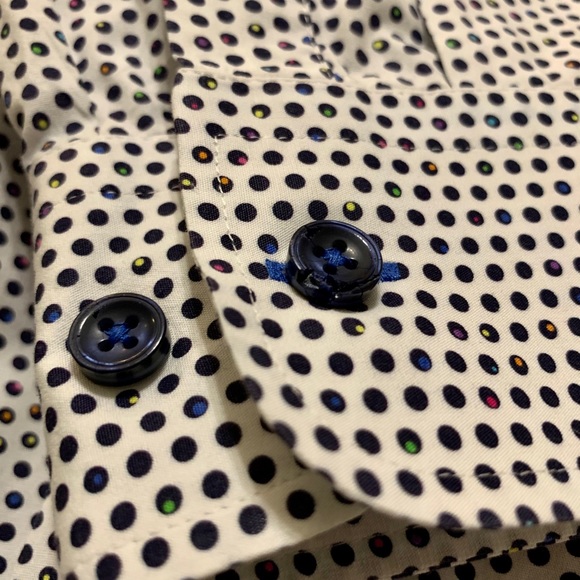 Avenue 21 Men’s XXL Polka Dot Button Down Shirt - Picture 11 of 14